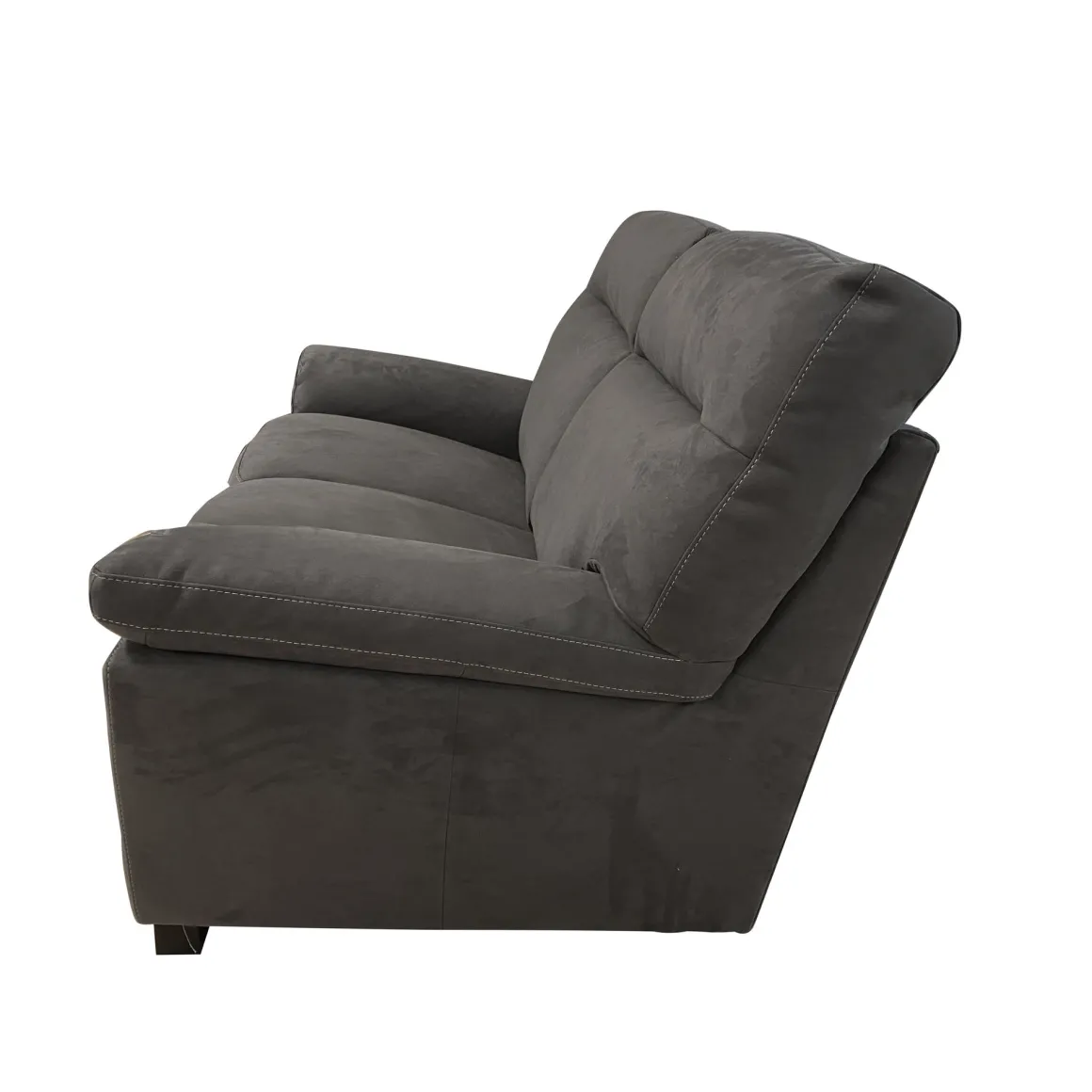 DIVANO 3 POSTI FLAVIA IN TESSUTO DARK GREY: vendita online DIVANO 3 POSTI FLAVIA IN TESSUTO DARK GREY in offerta