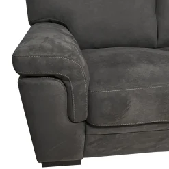 DIVANO 2 POSTI FLAVIA IN TESSUTO NABUCCO DARK GREY: vendita online DIVANO 2 POSTI FLAVIA IN TESSUTO NABUCCO DARK GREY in offerta