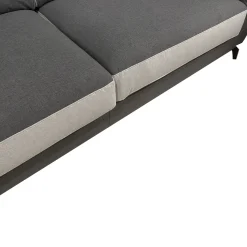 DIVANO 2 POSTI GWEN IN TESSUTO GRIGIO E SILVER: vendita online DIVANO 2 POSTI GWEN IN TESSUTO GRIGIO E SILVER in offerta