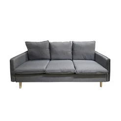 DIVANO 3 POSTI MOD.DARIO IN TESSUTO GRIGIO : vendita online DIVANO 3 POSTI MOD.DARIO IN TESSUTO GRIGIO in offerta
