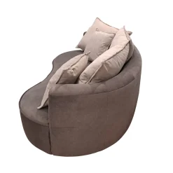 DIVANO 3 POSTI MOD. LEVI BIG FAMILY IN TESSUTO MARRONE: vendita online DIVANO 3 POSTI MOD. LEVI BIG FAMILY IN TESSUTO MARRONE in offerta