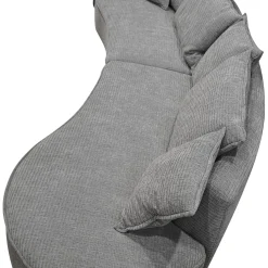 DIVANO 3 POSTI MOD. LEVI CON TERMINALE IN TESSUTO GRIGIO: vendita online DIVANO 3 POSTI MOD. LEVI CON TERMINALE IN TESSUTO GRIGIO in offerta