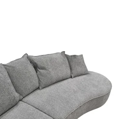 DIVANO 3 POSTI MOD. LEVI CON TERMINALE IN TESSUTO GRIGIO: vendita online DIVANO 3 POSTI MOD. LEVI CON TERMINALE IN TESSUTO GRIGIO in offerta