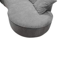 DIVANO 3 POSTI MOD. LEVI CON TERMINALE IN TESSUTO GRIGIO: vendita online DIVANO 3 POSTI MOD. LEVI CON TERMINALE IN TESSUTO GRIGIO in offerta