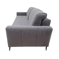 DIVANO 3 POSTI MOD. MURANO CON SEDUTA ESTRAIBILE IN TESSUTO GRIGIO : vendita online DIVANO 3 POSTI MOD. MURANO CON SEDUTA ESTRAIBILE IN TESSUTO GRIGIO in offerta