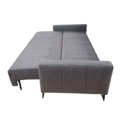 DIVANO 3 POSTI MOD. MURANO CON SEDUTA ESTRAIBILE IN TESSUTO GRIGIO : vendita online DIVANO 3 POSTI MOD. MURANO CON SEDUTA ESTRAIBILE IN TESSUTO GRIGIO in offerta