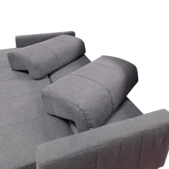 DIVANO 3 POSTI MOD. MURANO CON SEDUTA ESTRAIBILE IN TESSUTO GRIGIO : vendita online DIVANO 3 POSTI MOD. MURANO CON SEDUTA ESTRAIBILE IN TESSUTO GRIGIO in offerta