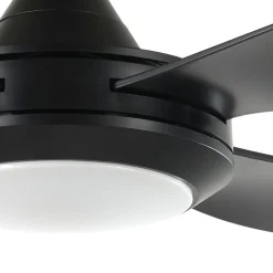 EGLO - VENTILATORE DA SOFFITTO CON LUCE SCHWARZ