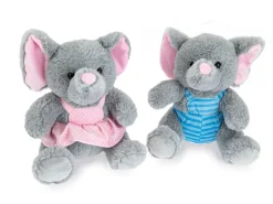 ELEFANTE SEDUTA CON VESTITINO 21CM: vendita online ELEFANTE SEDUTA CON VESTITINO 21CM in offerta