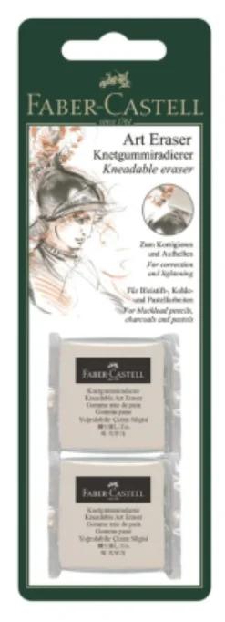 FABER CASTELL - ART ERASER CONFEZIONE 2 GOMME PANE : vendita online FABER CASTELL - ART ERASER CONFEZIONE 2 GOMME PANE in offerta