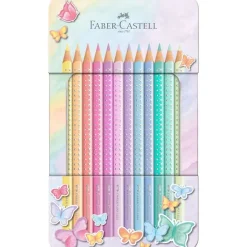 FABER CASTELL - ASTUCCIO 12 MATITE COLORATE SPARKLE : vendita online FABER CASTELL - ASTUCCIO 12 MATITE COLORATE SPARKLE in offerta