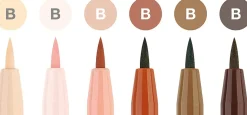 FABER CASTELL - ASTUCCIO 6 PENNE PITT ARTIST PEN B PORTRAIT ASS.: vendita online FABER CASTELL - ASTUCCIO 6 PENNE PITT ARTIST PEN B PORTRAIT ASS. in offerta