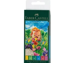 FABER CASTELL - ASTUCCIO 6 PENNARELLI PITT ARTIST PEN STPRINGTIME ASS.: vendita online FABER CASTELL - ASTUCCIO 6 PENNARELLI PITT ARTIST PEN STPRINGTIME ASS. in offerta