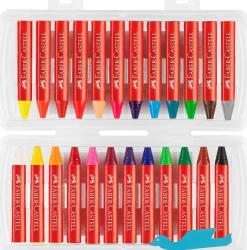 FABER CASTELL - CERA JUMBO ASTUCCIO 24 PASTELLI A CERA: vendita online FABER CASTELL - CERA JUMBO ASTUCCIO 24 PASTELLI A CERA in offerta