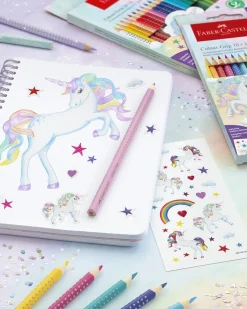 FABER CASTELL - COLOUR GRIP UNICORNO ASTUCCIO 10+3 MATITE COLORATE: vendita online FABER CASTELL - COLOUR GRIP UNICORNO ASTUCCIO 10+3 MATITE COLORATE in offerta