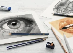 FABER CASTELL - GOLDFABER 7PZ CHARCOAL SKETCH SET : vendita online FABER CASTELL - GOLDFABER 7PZ CHARCOAL SKETCH SET in offerta