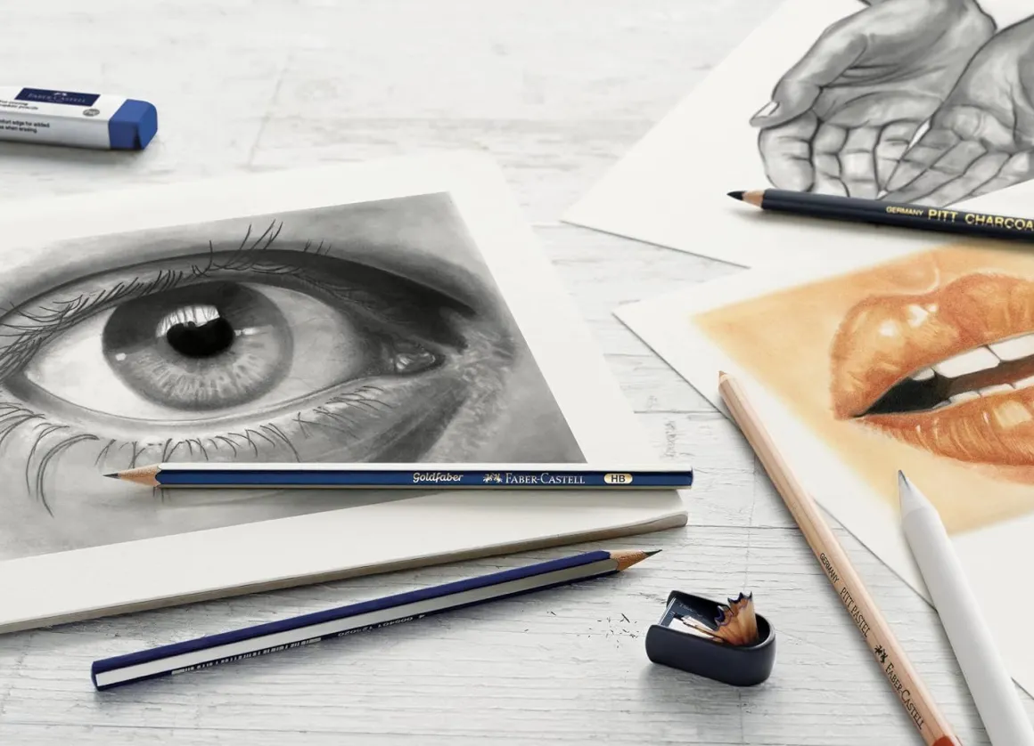 FABER CASTELL - GOLDFABER 7PZ CHARCOAL SKETCH SET : vendita online FABER CASTELL - GOLDFABER 7PZ CHARCOAL SKETCH SET in offerta