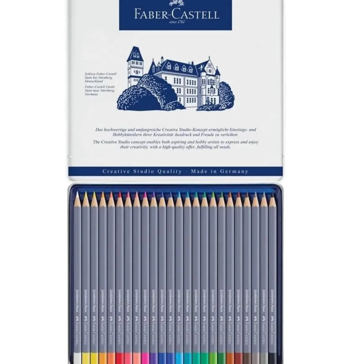 FABER CASTELL - GOLDFABER ASTUCCIO 24 COLORATE: vendita online FABER CASTELL - GOLDFABER ASTUCCIO 24 COLORATE in offerta