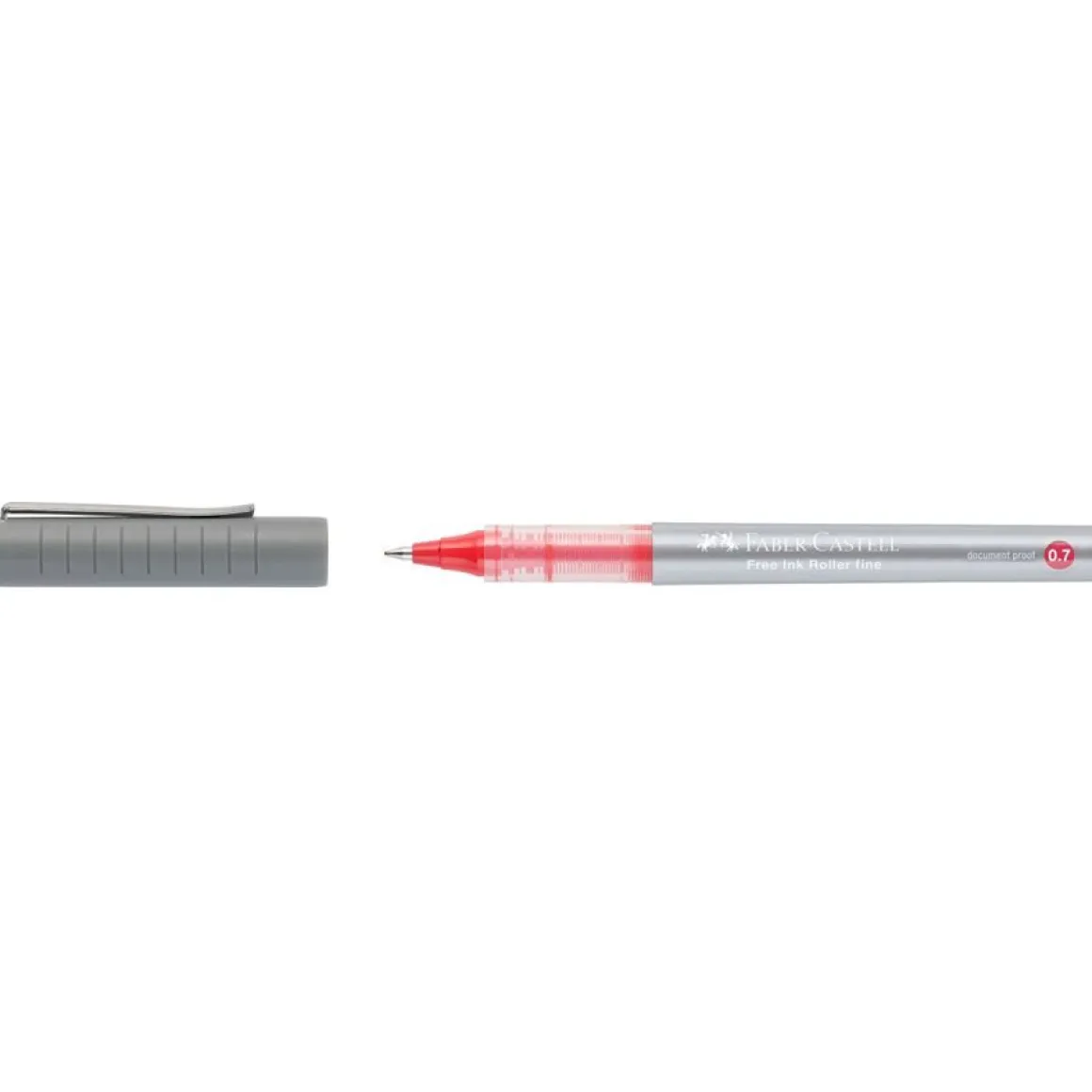 FABER CASTELL - PENNA FREE INK ROLLER FINE ROSSA: vendita online FABER CASTELL - PENNA FREE INK ROLLER FINE ROSSA in offerta