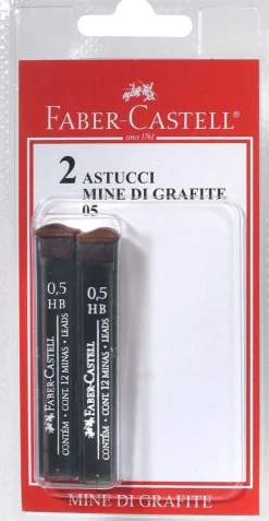 FABER CASTELL - SET 2 ASTUCCI MINE DI GRAFITE HB : vendita online FABER CASTELL - SET 2 ASTUCCI MINE DI GRAFITE HB in offerta