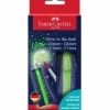 FABER CASTELL - SET 2 TUBI TEMPERA GLITTER FOSFORESCENTE 12ML: vendita online FABER CASTELL - SET 2 TUBI TEMPERA GLITTER FOSFORESCENTE 12ML in offerta