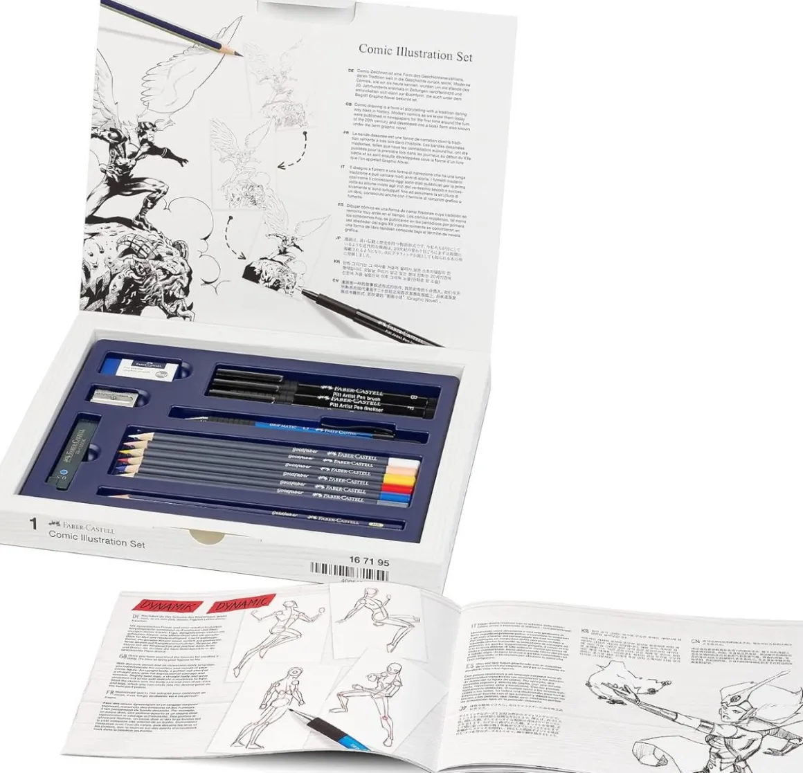 FABER CASTELL - SET COMIC ILLUSTRATION : vendita online FABER CASTELL - SET COMIC ILLUSTRATION in offerta