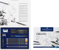 FABER CASTELL - SET COMIC ILLUSTRATION : vendita online FABER CASTELL - SET COMIC ILLUSTRATION in offerta