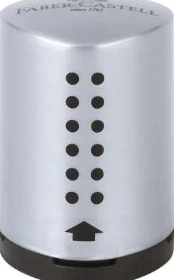 FABER CASTELL - TEMPERAMATITE GRIP 2001 ARGENTO 1.77X2,56CM: vendita online FABER CASTELL - TEMPERAMATITE GRIP 2001 ARGENTO 1.77X2,56CM in offerta