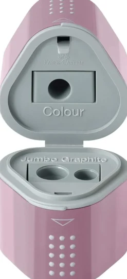 FABER CASTELL - TEMPERAMATITE GRIP 2001 6.5X4CM ROSE SHADOWS: vendita online FABER CASTELL - TEMPERAMATITE GRIP 2001 6.5X4CM ROSE SHADOWS in offerta