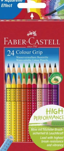 Faber Castell Astuccio con 24 matite colorate in colori assortiti