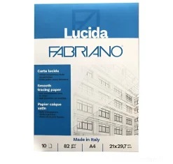 FABRIANO - BLOCCO COLLATO CARTA LUCIDA 10 FOGLI A4 82GR: vendita online FABRIANO - BLOCCO COLLATO CARTA LUCIDA 10 FOGLI A4 82GR in offerta