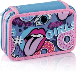FAVORIT - ASTUCCIO FANTASY A 3 ZIP 20X13X7.5CM ASSORTITO: vendita online FAVORIT - ASTUCCIO FANTASY A 3 ZIP 20X13X7.5CM ASSORTITO in offerta