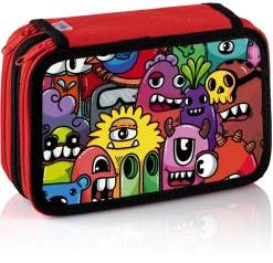 FAVORIT - ASTUCCIO FANTASY A 3 ZIP 20X13X7.5CM ASSORTITO: vendita online FAVORIT - ASTUCCIO FANTASY A 3 ZIP 20X13X7.5CM ASSORTITO in offerta