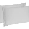 FEDERA RASO 60 52X82CM CON 4 VOLANI BRIGHT GHIACCIO: vendita online FEDERA RASO 60 52X82CM CON 4 VOLANI BRIGHT GHIACCIO in offerta