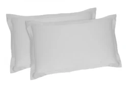 FEDERA RASO 60 52X82CM CON 4 VOLANI BRIGHT GHIACCIO: vendita online FEDERA RASO 60 52X82CM CON 4 VOLANI BRIGHT GHIACCIO in offerta