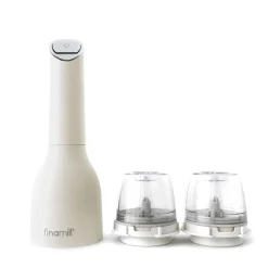 FINAMILL - MACINA SPEZIE A BATTERIA CON DUE POD PRO PLUS CREMA