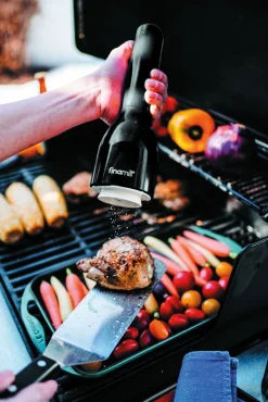 FINAMILL - MACINA SPEZIE A BATTERIA CON DUE POD PRO PLUS NERO