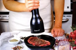 FINAMILL - MACINA SPEZIE A BATTERIA CON DUE POD PRO PLUS NERO