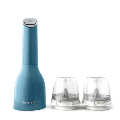 FINAMILL - MACINA SPEZIE A BATTERIA CON DUE POD PRO PLUS BLU
