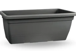 Fioriera rettangolare antracite da 100cm: modello anthea