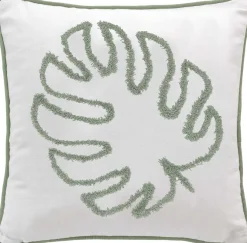 FODERA PER CUSCINO MAHE CM 40X40 BIANCO/VERDE: vendita online FODERA PER CUSCINO MAHE CM 40X40 BIANCO/VERDE in offerta