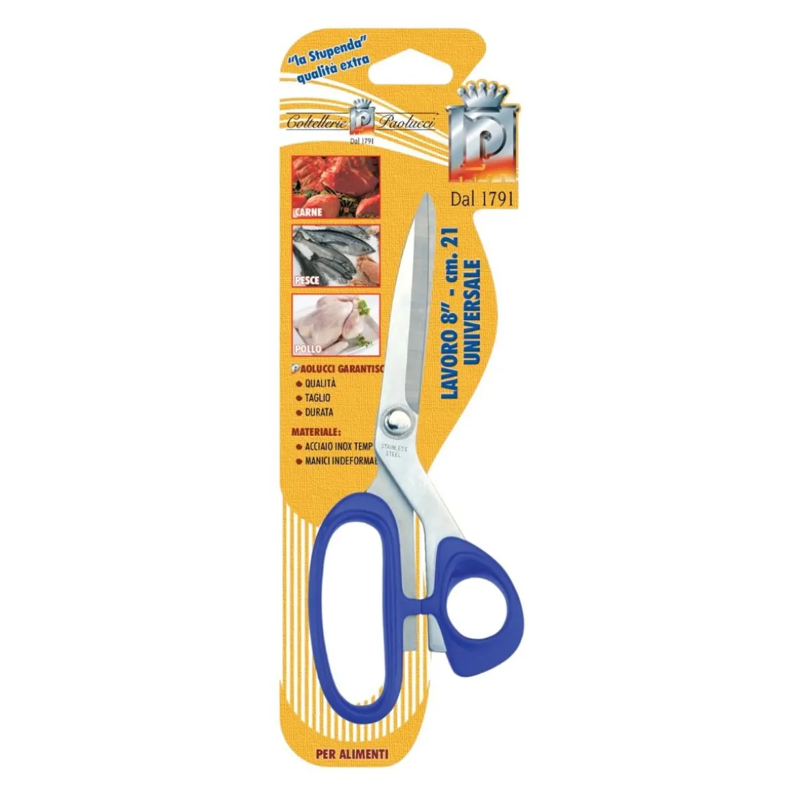 FORBICI DA LAVORO 21CM LINEA ITALIAN HOUSE