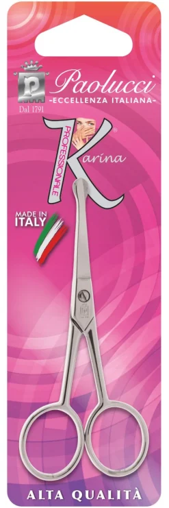 FORBICI PER PELI NASO LUCIDE 3 POLLICI - LINEA KARINA: vendita online FORBICI PER PELI NASO LUCIDE 3 POLLICI - LINEA KARINA in offerta