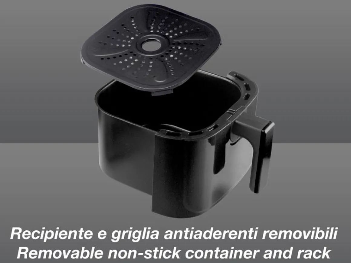 FRIGGITRICE AD ARIA CALDA DIGITALE 1400W 5LT