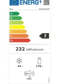 FRIGO 220 LT BEKO BDSA250K2S