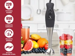 FRULLATORE A IMMERSIONE 220W 6.5X6.7X35CM