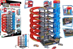 GARAGE A 7 PIANI CON 4 VEICOLI IN METALLO: vendita online GARAGE A 7 PIANI CON 4 VEICOLI IN METALLO in offerta