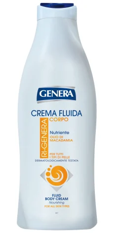 GENERA CREMA FLUIDA CORPO 500ML OLIO DI MACADAMIA: vendita online GENERA CREMA FLUIDA CORPO 500ML OLIO DI MACADAMIA in offerta