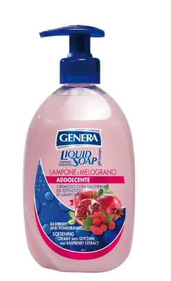 GENERA SAPONE LIQUIDO 500ML LAMPONE/MELOGRANO: vendita online GENERA SAPONE LIQUIDO 500ML LAMPONE/MELOGRANO in offerta