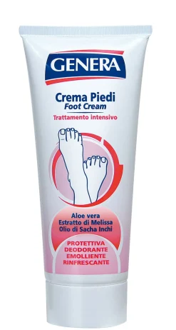 GENERA CREMA PIEDI 100ML ALOE VERA/MELISSA/SACHA INCHI: vendita online GENERA CREMA PIEDI 100ML ALOE VERA/MELISSA/SACHA INCHI in offerta